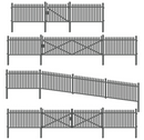 Peco TT:120 LK12117 GWR Spear Fencing Gates x 6, Ramps x 4