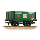 Bachmann OO 7 Plank Fixed End Wagon Charles Sinclair Green - 37-101B