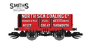 Smiths TT:120 7 Plank Open Wagon North Sea Coaling Co.- TTC051
