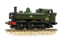 Graham Farish GWR 64XX Pannier Tank 6408 BR Lined Green Late Crest - 371-987A