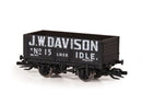 Peco TT TTR7021P 7 Plank Open Wagon J.W Davison