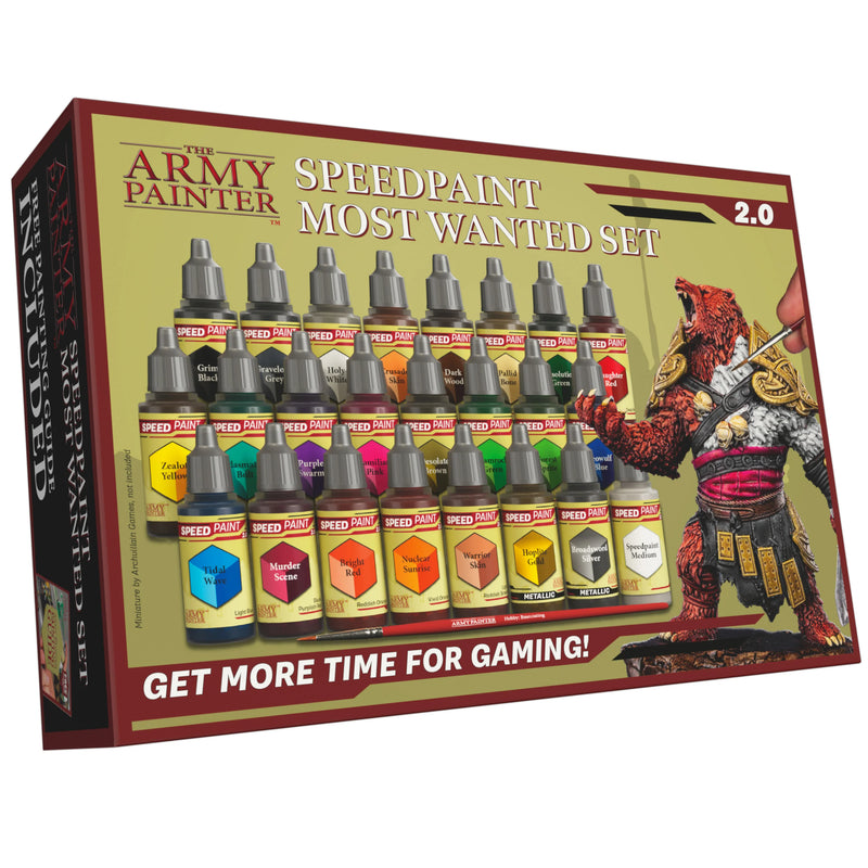 The Army Painter Speedpaint Most Wanted Set 2.0 - WP8060