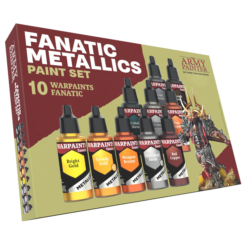 The Army Painter Fanatic Metallics Paint Set - WP8069P