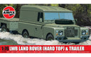 Airfix British LWB Land Rover Hard Top & Trailer - A02324