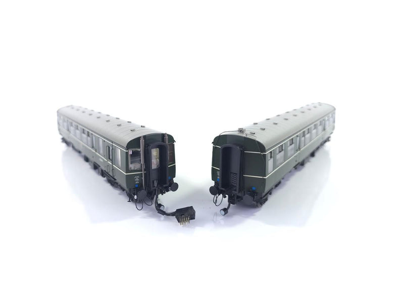 Heljan OO HN1452 Class 104 2 Car DMU E50598/E56189 BR Green SYP