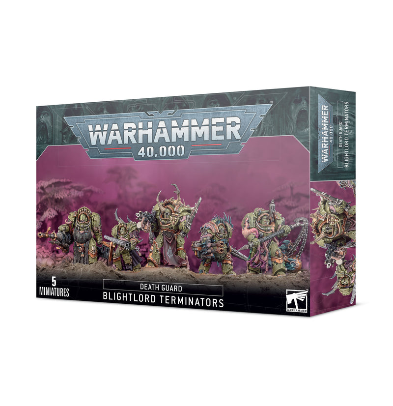 Warhammer Death Guard Blightlord Terminators - 43-51