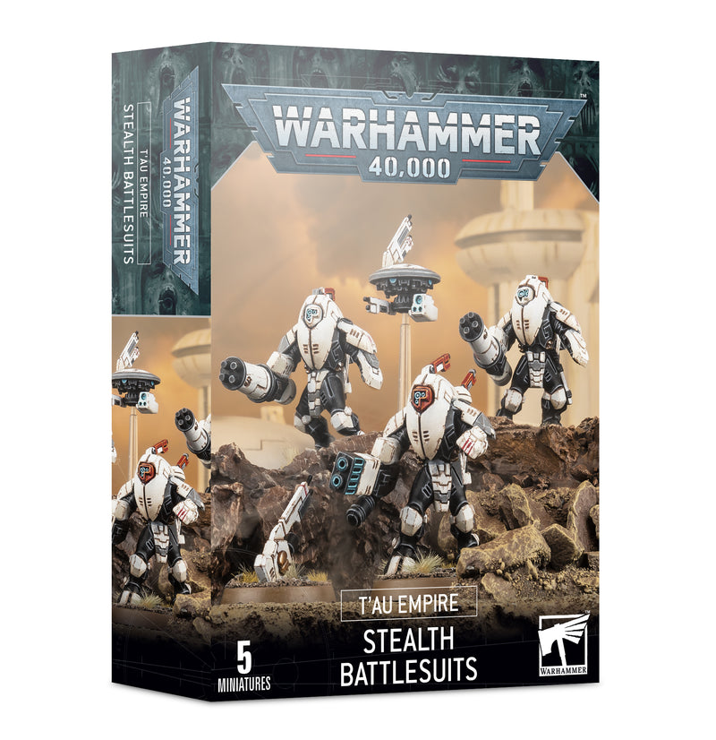 Warhammer T'au Empire Stealth Battlesuits - 56-14