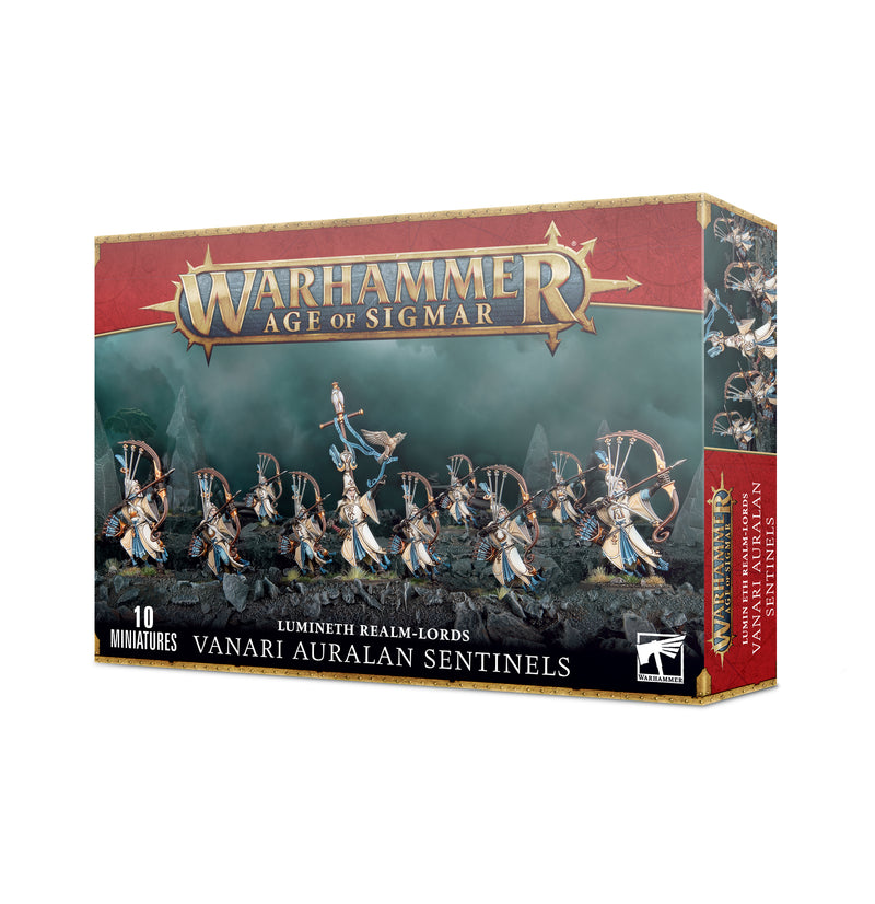 Warhammer Lumineth Realm-Lords Vanari Auralan Sentinels - 87-58