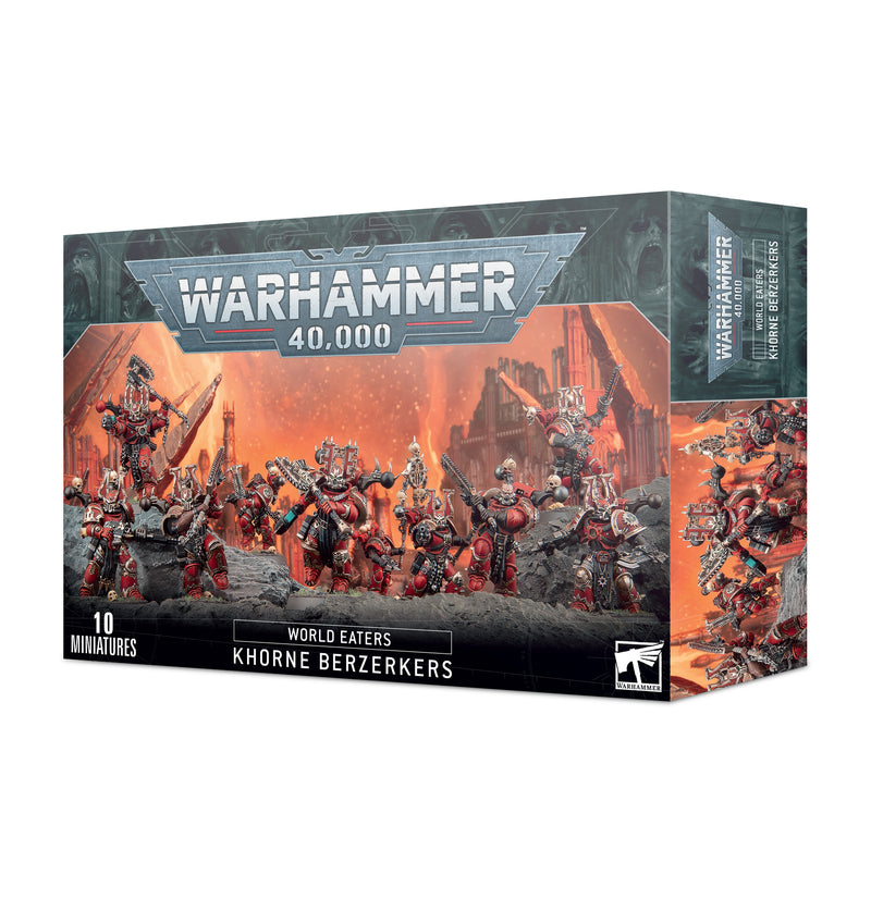 Warhammer World Eaters Khorne Berserkers - 43-10
