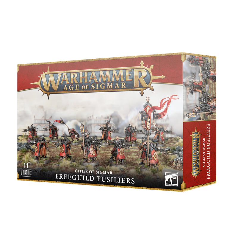 Warhammer Age of Sigmar Cities of Sigmar Freeguild Fusiliers - 86-19