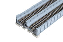 Kato N Unitrack WS186T Dual Straight Plate Girder Bridge Grey - K20-457