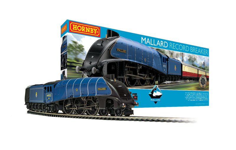 Hornby Mallard Record Breaker Train Set - R1282M