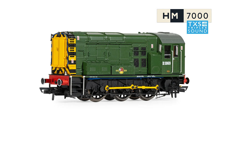 Hornby BR Class 08 D3069 DCC Sound - R30301TXS