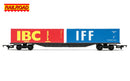 Hornby RailRoad BR FFA Container Wagon With Two 30 Containers - R6425
