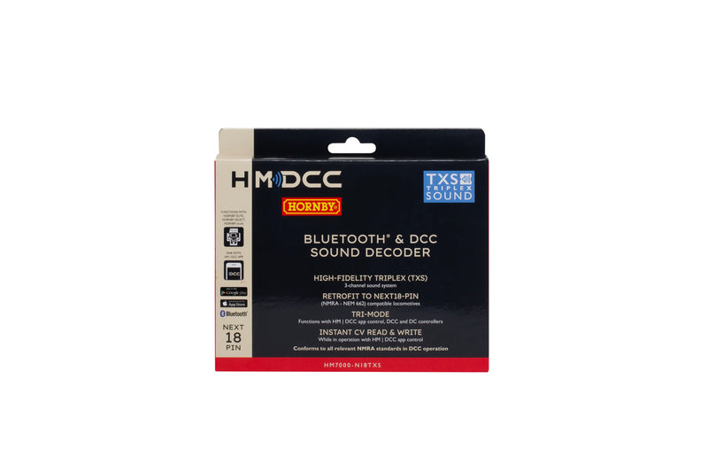 Hornby HM7000-N18TXS BLE Decoder Next18 Pin TXS Sound - R7345