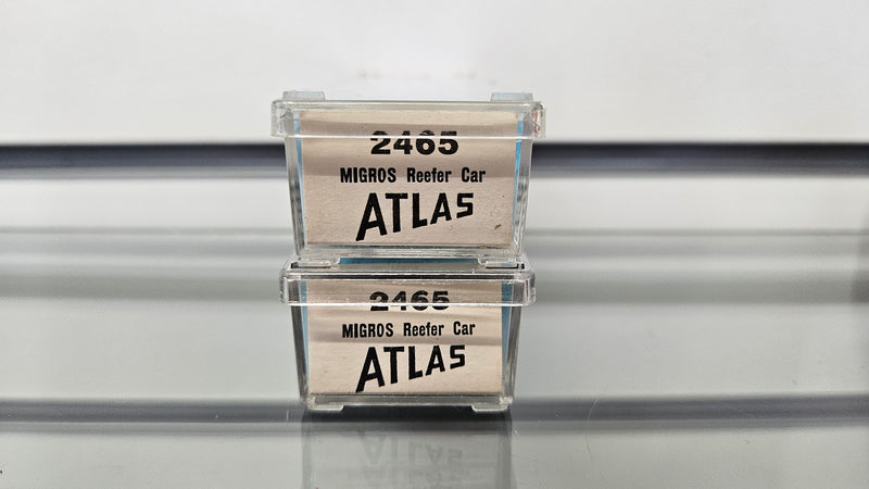 Atlas 2 x 2465 Migros Reefer Car, Boxed