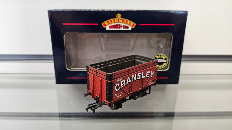 Bachmann 37-179 7 Plank Wagon With Coke Rail New Cransley, Boxed