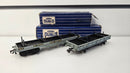 Hornby Dublo 2 x Flat Bed/ Bolster Wagon Bundle 32051, Boxed