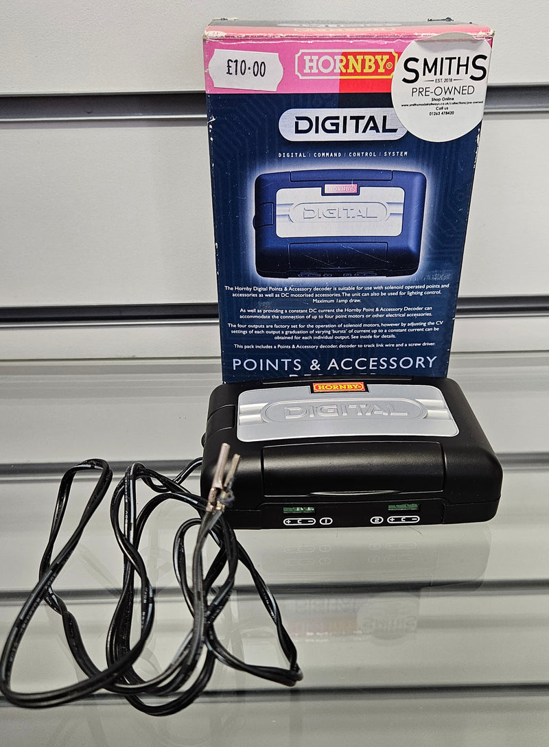 Hornby R8247 Digital Points & Accessory Decoder, Boxed