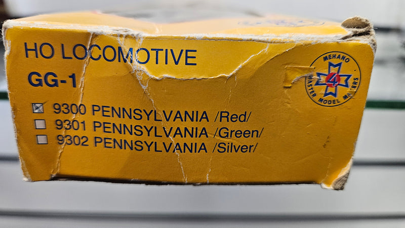 Mehano HO GG-1 9300 4828 Pennsylvania Red, Boxed, Good Runner