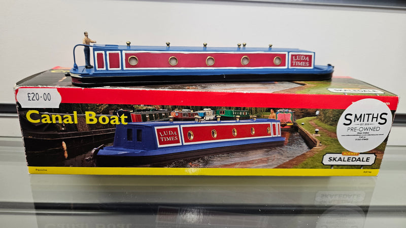 Hornby R8746 Canal Boat, Boxed