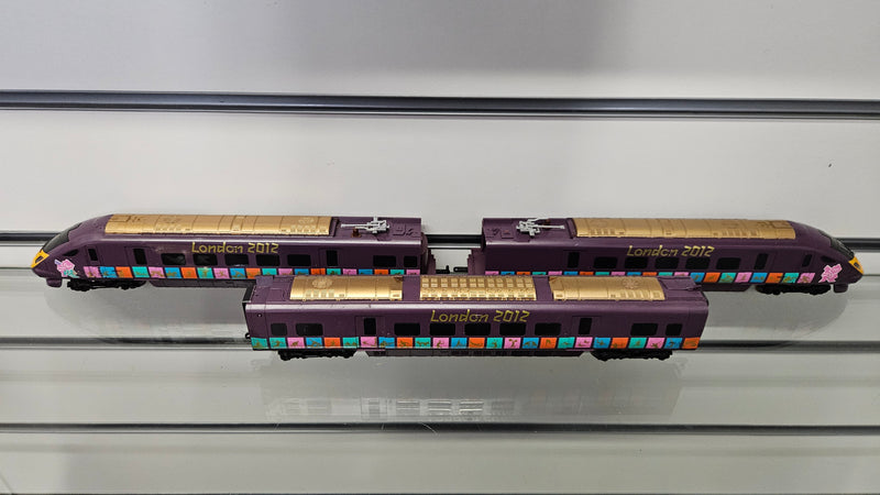 Hornby (A) Class 395 001 London 2012 Set, Unboxed, Good Runner, Missing Ends