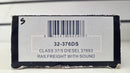 Bachmann 32-376DS Class 37/5 693 Diesel Railfreight Weathered, DCC Sound, Boxed, Excellent Runner
