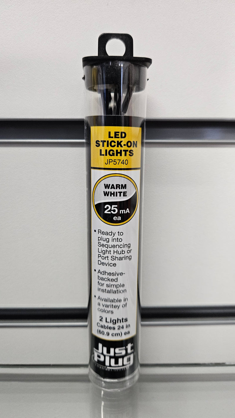 Just Plug JP5740 LED Stick On Lights x 2, Boxed