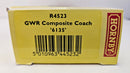 Hornby R4523 GWR Composite Coach 6135, Boxed