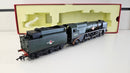Hornby 35012 Merchant Navy Class United States Lines, Boxed, DCC Fitted, Poor Runner Decoder Fault, Slightly Faded/Discoloured