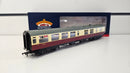 Bachmann 34-727A SR Bullied Brake Third Semi Open 15" Vents BR Crimson & Cream, Boxed