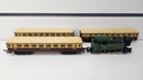 Lima 148 Great Weatern Locomotive & 3 Coaches, Unboxed, Good Runner