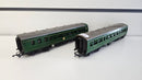 Tri-ang R157 & R158 BR Green Power & Dummy Car Set, Unboxed, Poor Runner