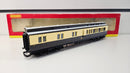 Hornby R4365 Clerestory Brake Coach GWR Chocolate & Cream 3423, Boxed