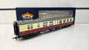 Bachmann 34-727A SR Bullied Brake Third Semi Open 15" Vents BR Crimson & Cream, Boxed
