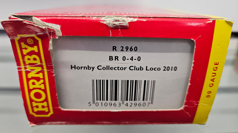 Hornby R2960 Class 0F BR Black 51200, Boxed, DCC Fitted, Motor Works But Only Works Forward, Doesn't Stop
