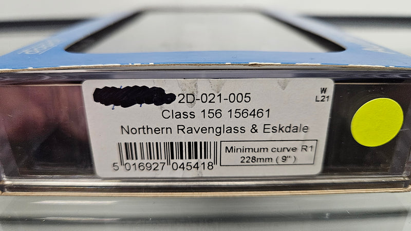 Dapol N 2D-021-005 Class 156 461 Northern Ravenglass & Eskdale, Boxed, Good Runner