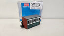 Peco 009 GR-556 FR Bug Box Coach 3rd Class Early Preservation Livery, Boxed