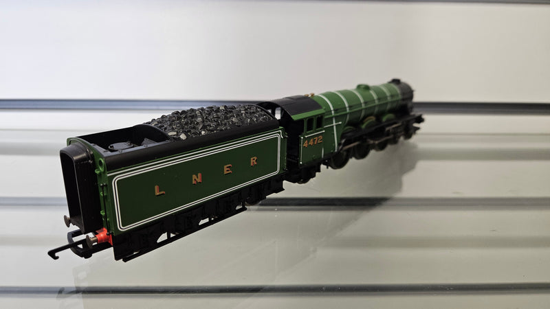 Hornby 4472 LNER Flying Scotsman, Unboxed, Tender Drive, Motor Works, Sticky/Stiff Rods Front Wheels