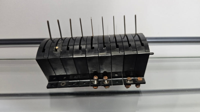 Tri-ang 9 x RT44 Black Switch Bundle, Unboxed