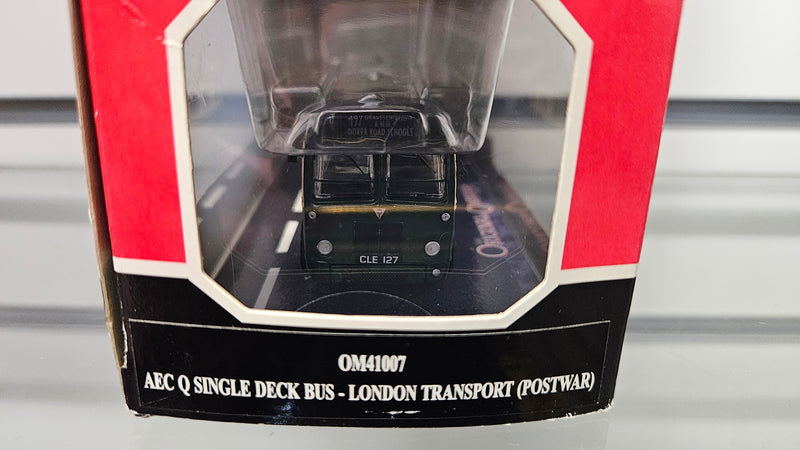 Corgi OM41007 AEC Q Single Deck Bus London Transport, Boxed