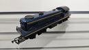 Tri-ang R155 Repainted 500 Blue Diesel, Unboxed, Poor Runner