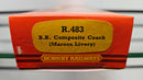Hornby R483 BR Composite Coach Maroon, Boxed