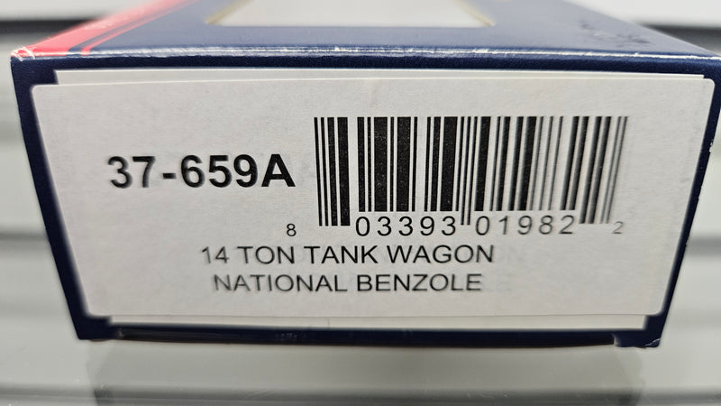 Bachmann 37-659A 14T Tank Wagon National Benzole, Boxed