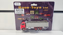 Base Toys OO LC-X5 Commer 6 Wheel High Sided Tipper Red & Silver, Boxed