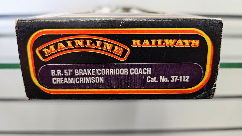 Mainline 37-112 BR 57 Brake Corridor Coach Cream & Crimson, Boxed, TMC Weathered