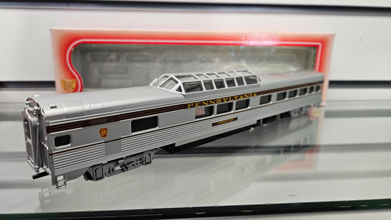 IHC 47747 PRR Vista Dome Corrugated Side PS Pennsylvania, Boxed, Damaged Coupling