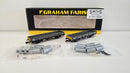 Graham Farish N 2 x 377-726 SPA Steel Coil Wagon Railfreight Metals Sector, Part-Boxed