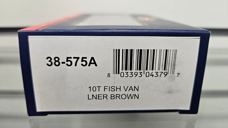 Bachmann 38-575A 10T Fish Van LNER Brown, Boxed