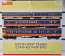 Hornby R30107 Class 423 4-VEP EMU South West Trains Train Pack, Boxed, Excellent Runner